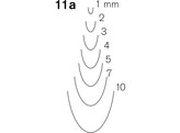 Pfeil - Gouge coudee - 11a - 7 mm
