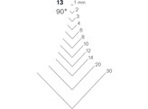 Pfeil - V-parting tool 90  - n 13 - 2 mm