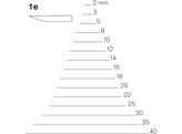 Pfeil - Straight chisel - n 1e - 2 mm