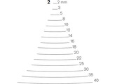 Pfeil - Gouge droite - n 2 - 5 mm