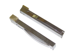 2 Square bench dogs - 19 x 16 mm - Length 170 mm