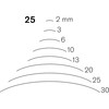 Pfeil - Gouge contre-coudee - n 25 - 2 mm