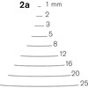 Pfeil - Gouge coudee - 2a - 8 mm
