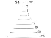 Pfeil - Gouge coudee - 2a - 8 mm