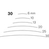 Pfeil - Gouge contre-coudee - n 30 - 10 mm