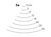 Pfeil - Gouge coudee - 5a - 3 mm