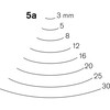 Pfeil - Gouge coudee - 5a - 5 mm