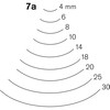 Pfeil - Gouge coudee - 7a - 4 mm