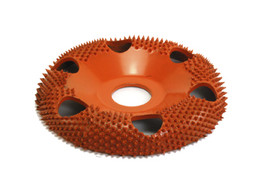 Open carving wheel 100 mm  round  extra coarse