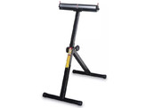 Folding single roller stand