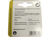 Proxxon - Carborundum slijpstiften - Kogelvorm - As O2 35 mm - 8 mm  5st 