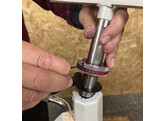 Robert Sorby - Anneau d arret avec micro-reglage pour porte-outil O25 4 mm  O1 pouce 