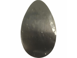 Scraper blade - Oval - 115 x 70 x 0 8 mm