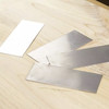 Set of 4 rectangular scraper blades