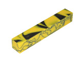 Acrylacetat - Yellow / Black - 20 x 20 x 130 mm