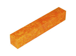 Acetate acrylique - Orange - 20 x 20 x 150 mm