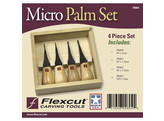 Flexcut - Coffret d outils micro  4 pc 