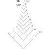 Pfeil - V-parting tool 90  - n 13 - 2 mm