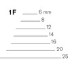 Pfeil - Blumeneisen - 1F - 6 mm