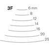 Pfeil - Blumeneisen - 3F - 8 mm