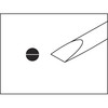 Robert Sorby - Round skew chisel - 6 mm